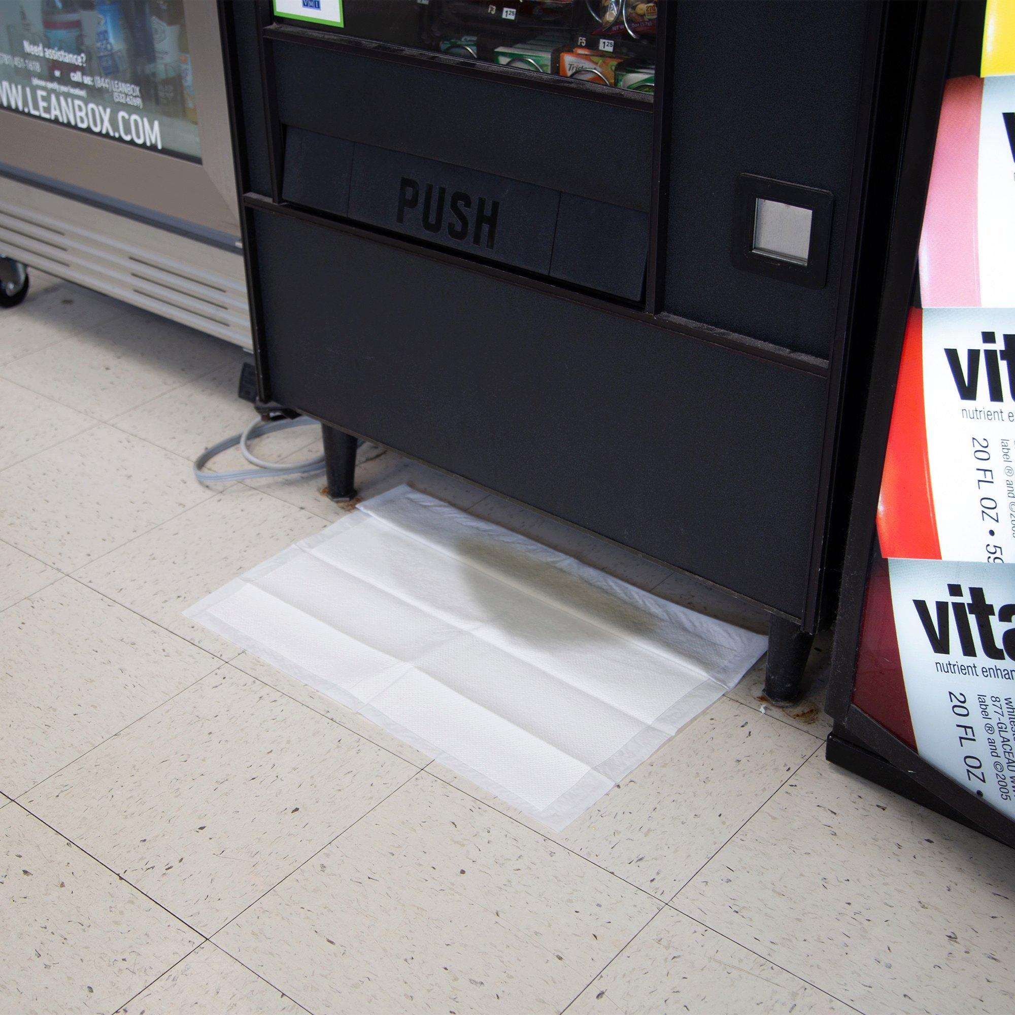 Quick Dam White 2 x 2 ft. Polymer Quick Dam Drip Mat (Case of 100) 