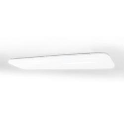 48 x 12 in. 45W 1-Light LED Flush Mount Ceiling Fixture in White