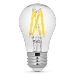 8W 3-2/5 in. LED A15 Medium E-26 Base 2700 Kelvin Bulb in Soft White (Pack of 2)