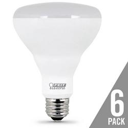 10.5W 5 in. LED BR30 Medium E-26 Base 2700 Kelvin Dimmable Bulb in Soft White (Pack of 6)