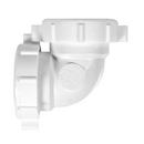 Dearborn White Slip Polypropylene 90 Degree Elbow 