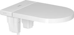 Open Front Toilet in White