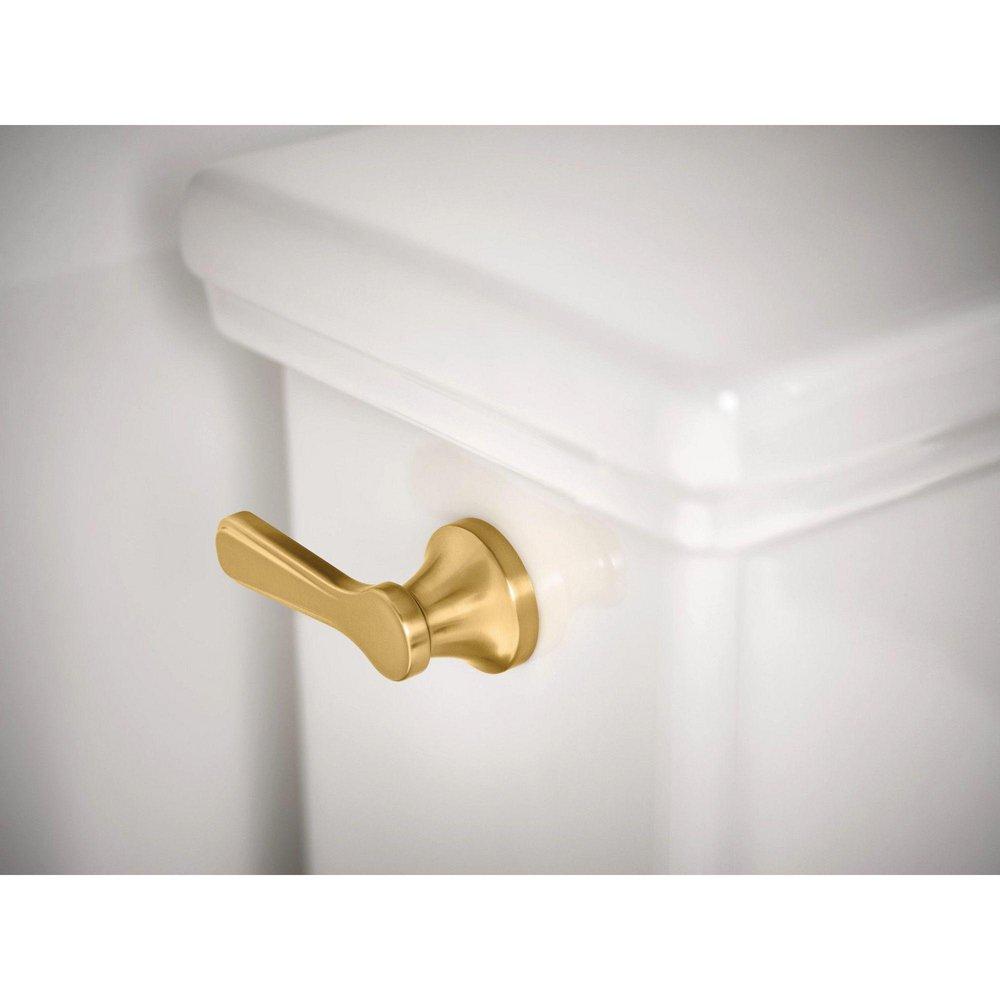 Moen Brushed Gold Right-Hand/Left-Hand Trip Lever 