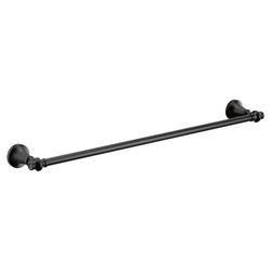 24 in. Towel Bar in Matte Black
