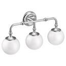Moen Chrome 60W 3-Light Medium E-26 Vanity Fixture 