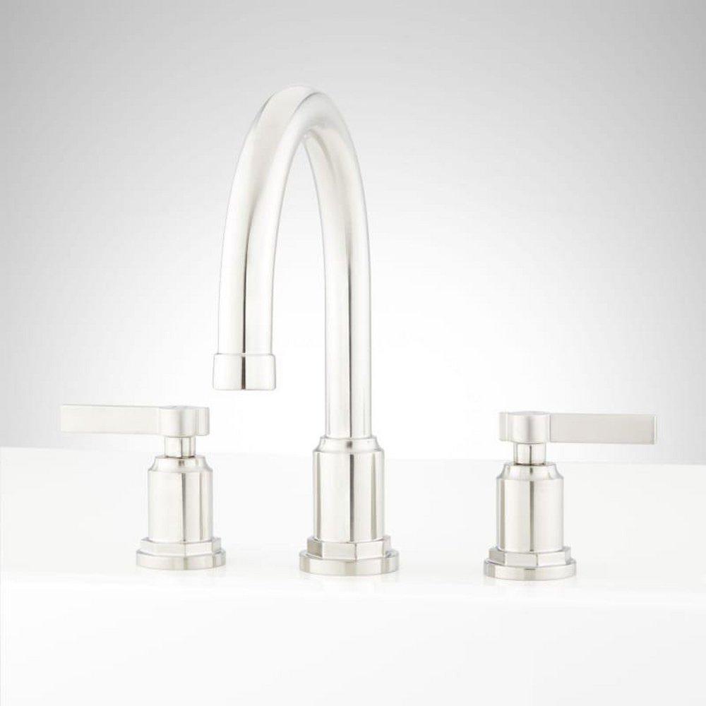 Signature Hardware Brushed Nickel Two Handle Roman Tub Faucet 