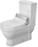 Starck 3 Two-Piece Toilet Tank And Bowl With Sensowash Seat White D1910000