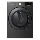 7.4 CU.FT. ULTRA LARGE CAPACITY GAS DRYER WITH SENSOR DRY, TURBOSTEAM TECHNOLOGY AND WI-FI CONNECTIVITY, BLACK STEEL 