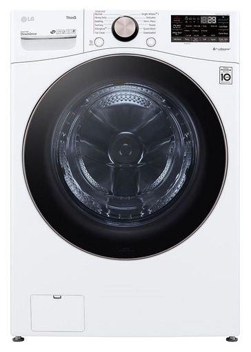 LG White 30-1/4 in. 4.5 cu. ft. Electric Front Load Washer 