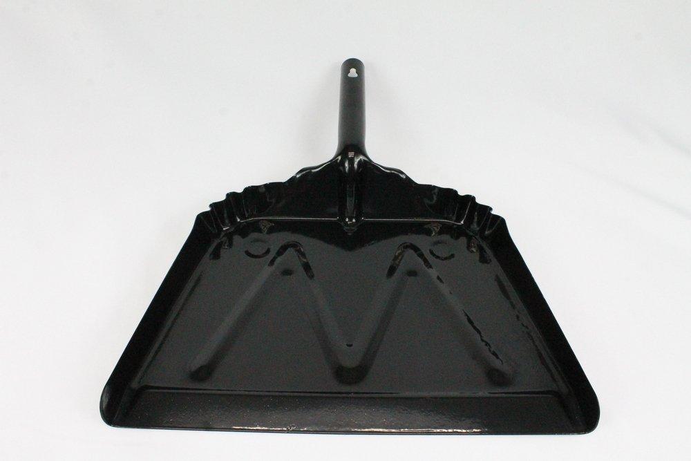 Abco Black Metal Dust Pan in Black 