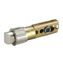 Privacy and Passage Square Spindle Drive Spring Latch in Satin Nickel