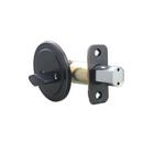 Oil Rubbed Bronze Deadbolt Lock Single Sided Half Bore 