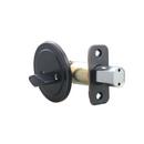 Deadbolt Lock Single Sided Half Bore in Oil Rubbed Bronze