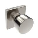 Satin Nickel Shaker Dummy Knob, Square Rosette 