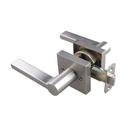 Satin Nickel Premier Flat Bar Lever Passage Door Lock 