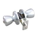 Westcraft Satin Chrome Tulip Knob Entrance & Deadbolt Lock 