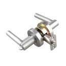 Satin Nickel Premier Round Rod Lever Entrance Door Lock 