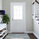 Satin Nickel Premier Round Rod Lever Entrance Door Lock 