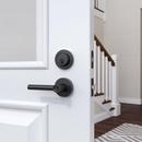 Westcraft Matte Black Premier Round Rod Lever Entrance Door Lock 