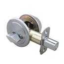 Satin Chrome Deadbolt Lock Single Cylinder 