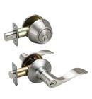 Satin Nickel Wave Entrance Lock 