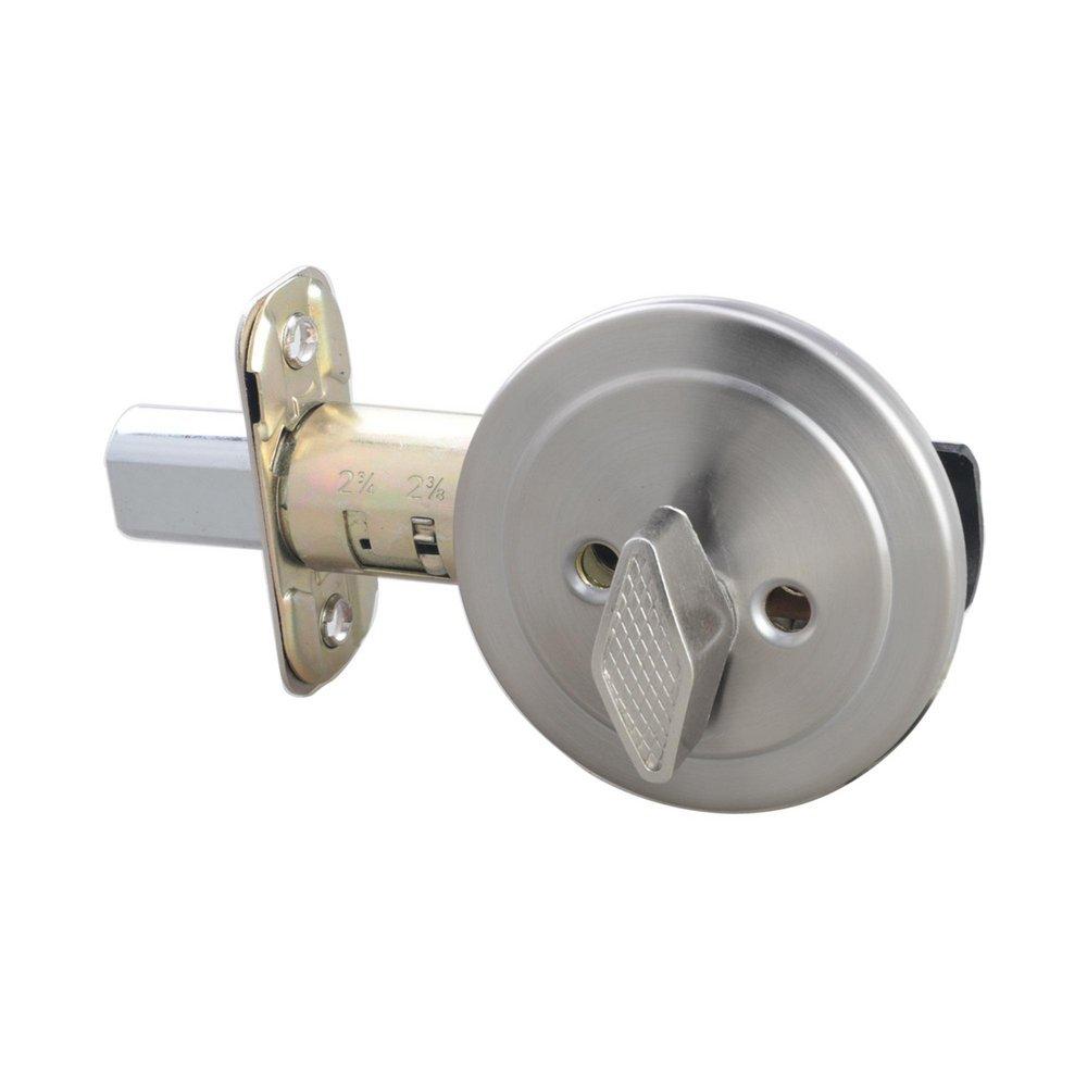 Satin Nickel Deadbolt Lock Single Sided Half Bore 