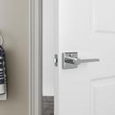 Polished Chrome Premier Flat Bar Lever Privacy Door Lock 