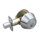 Satin Chrome Ball Knob Entrance & Deadbolt Lock 