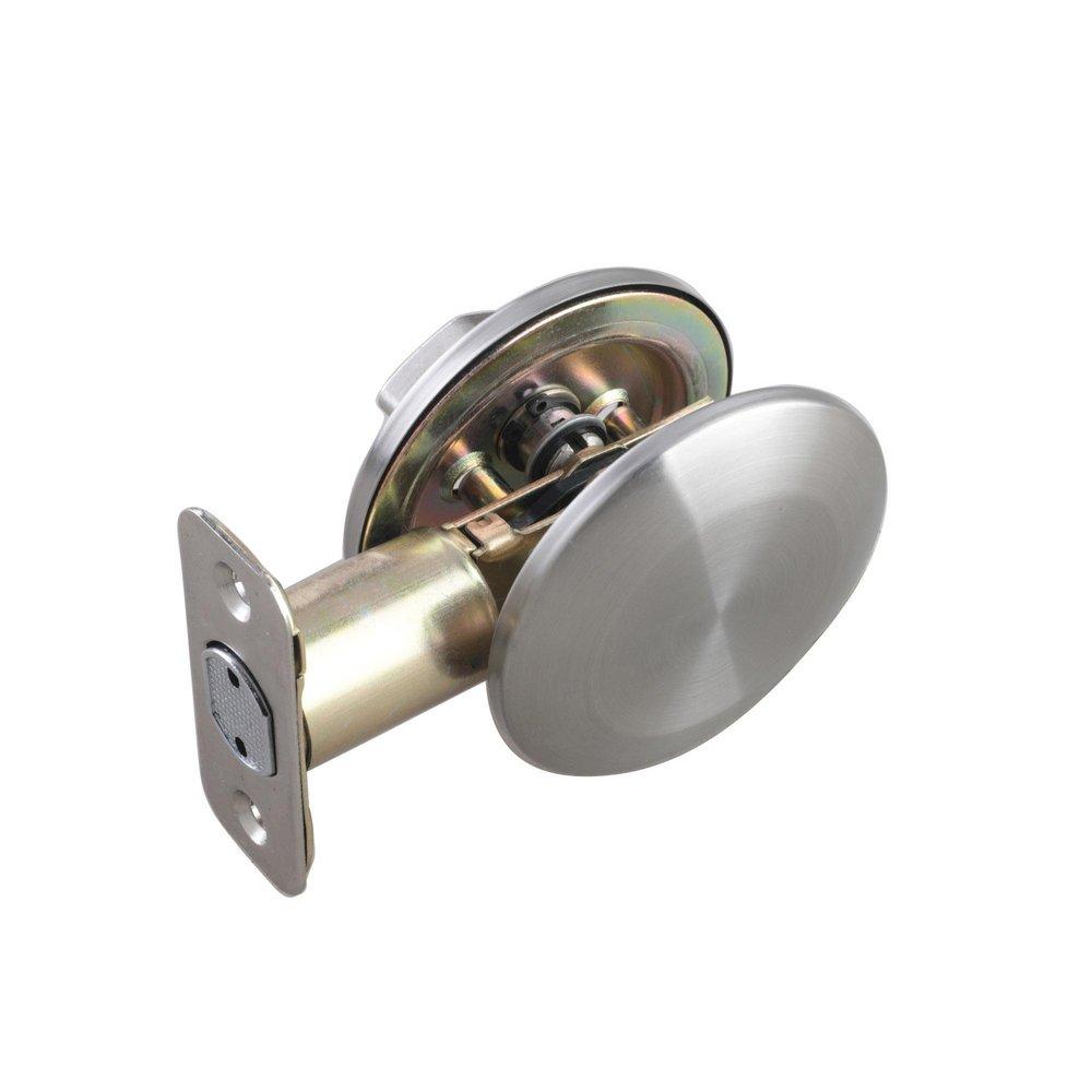 Satin Nickel Deadbolt Lock Single Sided Full Bore 