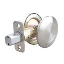Satin Nickel Deadbolt Lock Single Sided Full Bore 