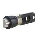 Entrance Lock Crescent Spindle Drive Latch in Matte Black