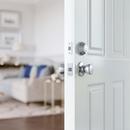 Westcraft Satin Chrome Tulip Knob Entrance Lock 