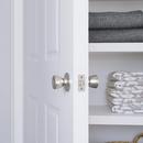 Westcraft Satin Nickel Tulip Knob Passage Door Lock 