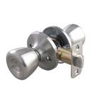 Satin Nickel Tulip Knob Passage Door Lock 