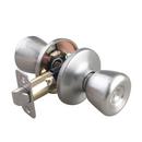 Satin Nickel Tulip Knob Passage Door Lock 