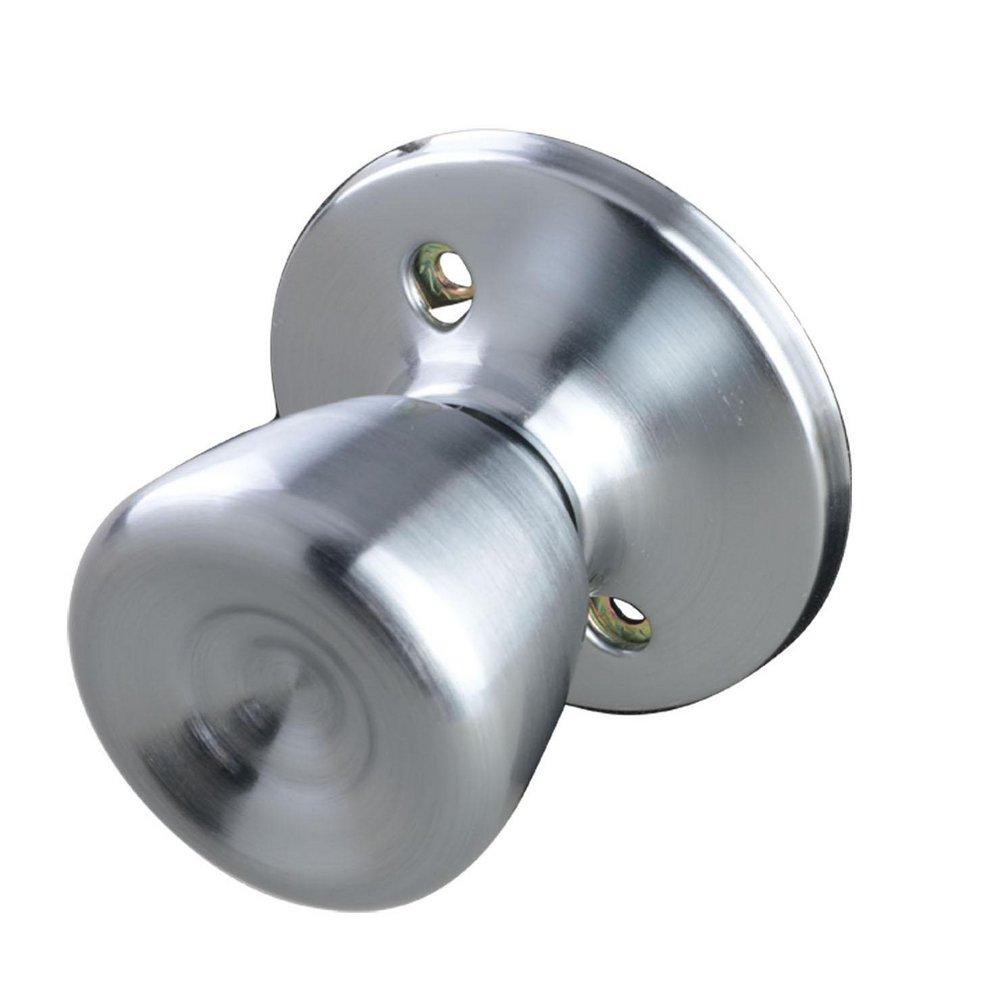 Satin Chrome Tulip Dummy Door Knob 