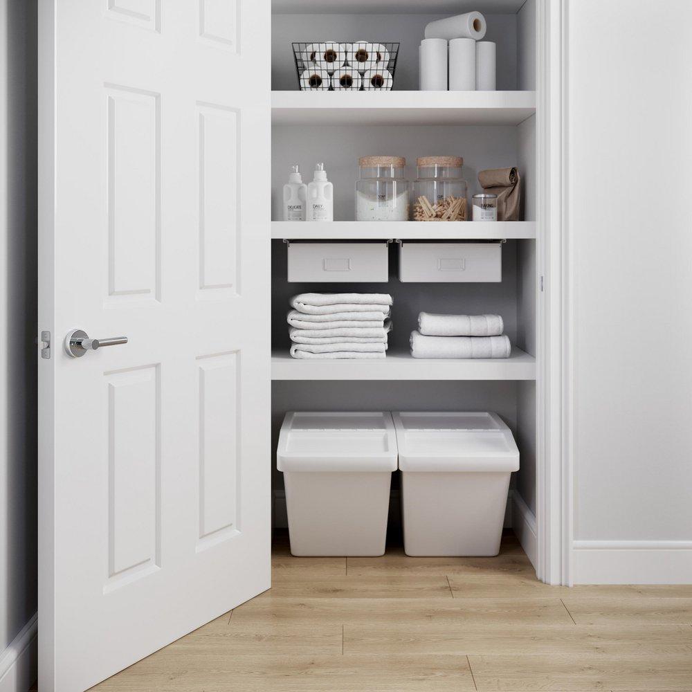 Westcraft Polished Chrome Premier Round Rod Lever Passage Door Lock 