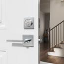 Westcraft Polished Chrome Premier Flat Bar Lever Entrance Door Lock 