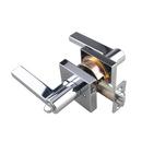 Polished Chrome Premier Flat Bar Lever Entrance Door Lock 