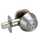 Satin Nickel Deadbolt Lock Double Cylinder 