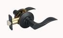 Oil Rubbed Bronze Wave Lever Passage Door Lock 