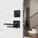 Westcraft Matte Black Square Entrance Lock Door Designer Flat Bar Lever 
