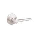 Satin Nickel Flat Bar Lever Dummy Door Lock 