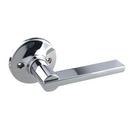 Polished Chrome Flat Bar Lever Dummy Door Lock 