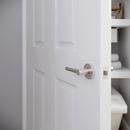Westcraft Satin Nickel Round Passage Door Bar Lever 