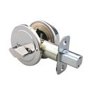 Chrome Deadbolt Lock Single Cylinder 