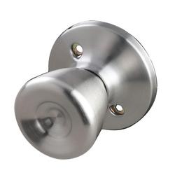 Tulip Dummy Door Knob in Satin Nickel