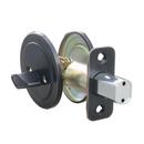 Deadbolt Lock Single Sided Full Bore in Oil Rubbed Bronze