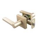 Satin Brass Premier Flat Bar Lever Passage Door Lock 