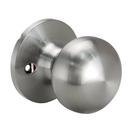 Westcraft Satin Nickel Flat Ball Dummy Door Knob 